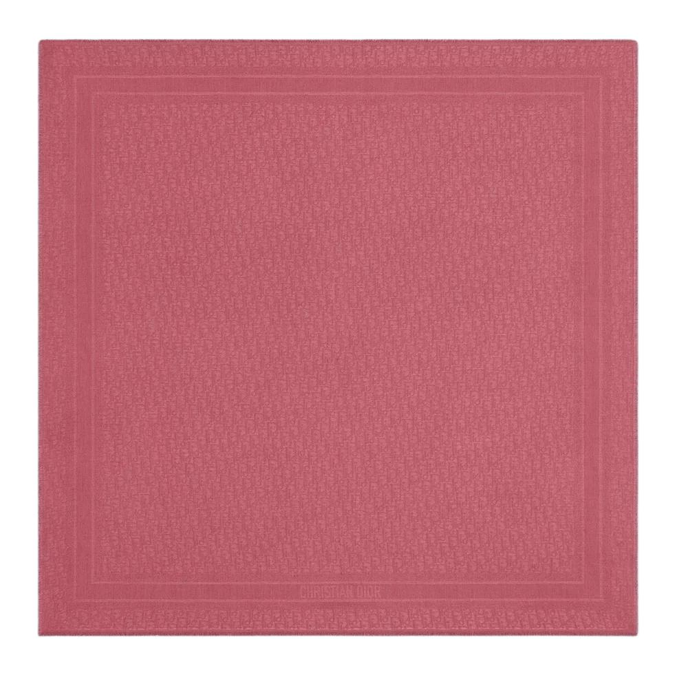 DIOR Wool, Silk, Cashmere Blend Shawls Women's Pink