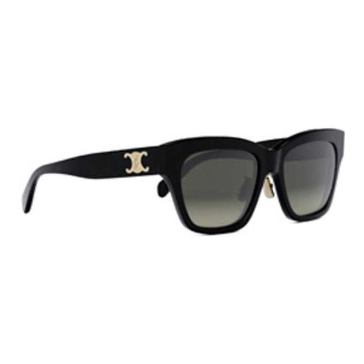 CELINE Square Sunglasses Women's Black