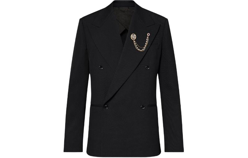 LOUIS VUITTON SS24 Business Suits Coats Men's Black