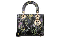 DIOR Lady Dior Calfskin Lady Dior Bag, Shoulder Bag, Crossbody Bag, Handbag Trumpets Women's Black