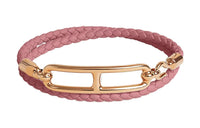 HERMES Roulis Leather Bracelets Unisex