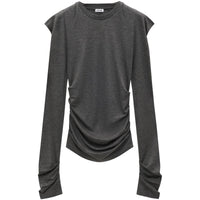 LOEWE Long-Sleeved Crewneck Knitted Top