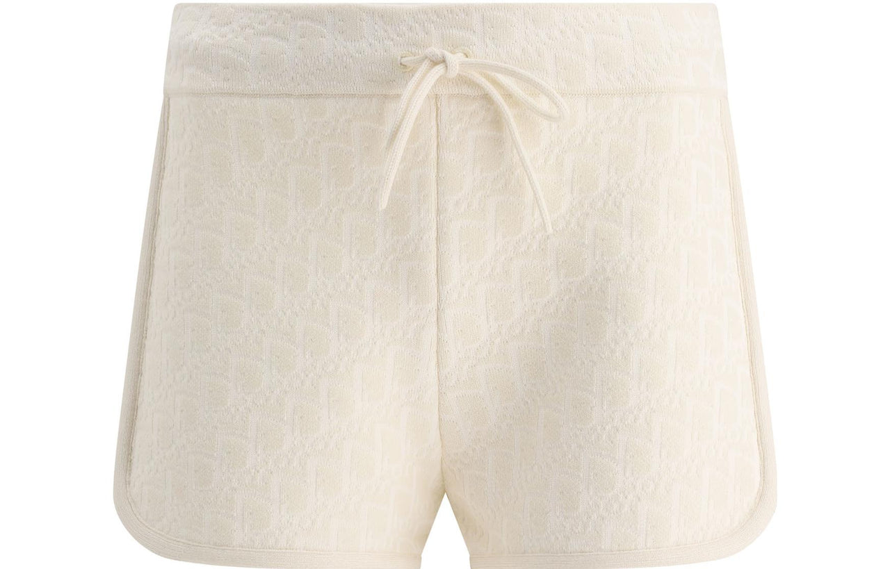 DIOR All Over Logo Patterned Drawstring Shorts