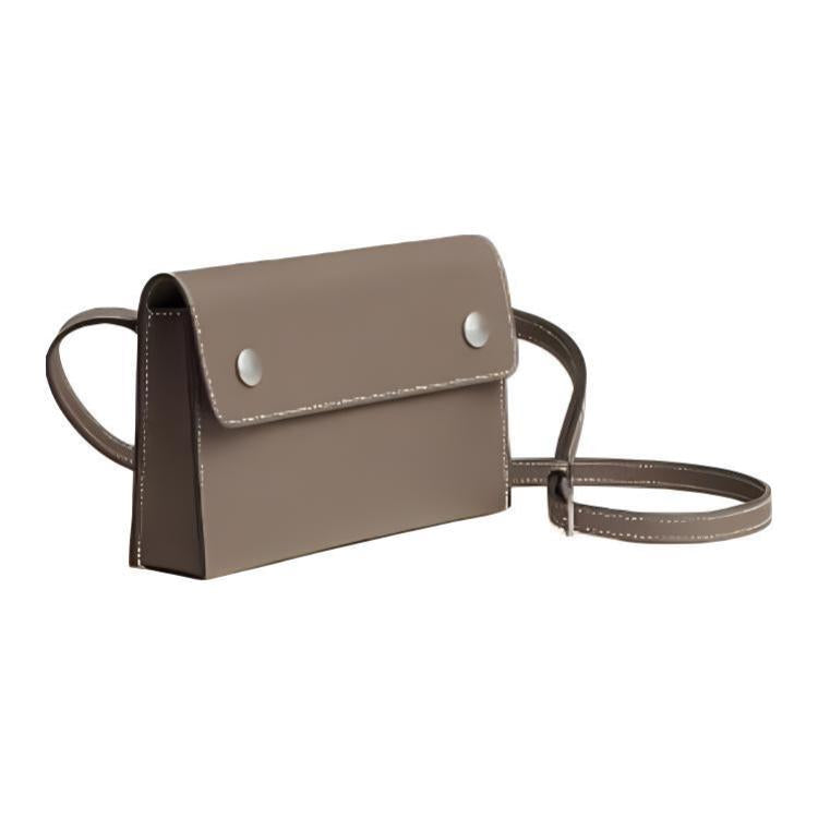 HERMES Hermèsnap Epsom Calfskin Wallets Shoulder Bag Crossbody Bag Men's 18 Etoupe Elephant Gray