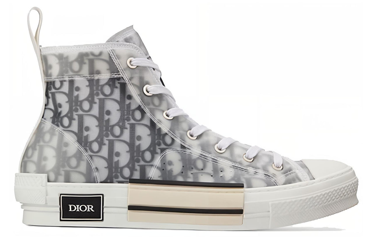 DIOR B23 High Top Logo Oblique