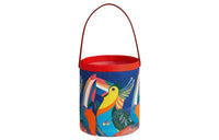 HERMES Cotton Canvas Canvas Bag Handbags Women's Multicolor