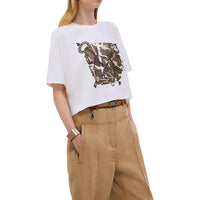 HERMES T-Shirts Women's White