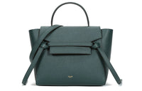 CELINE Belt Grained Calfskin Catfish Bag Crossbody Bag Shoulder Bag Handbag Micro Women's Candy Color Amazon Green