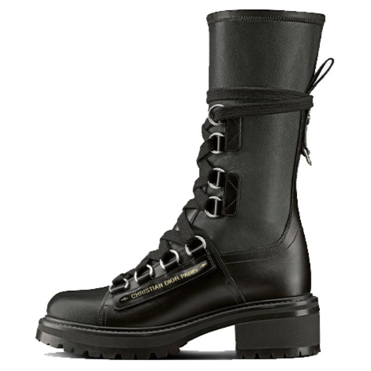 DIOR D Fight Ankle Boots Women's Black