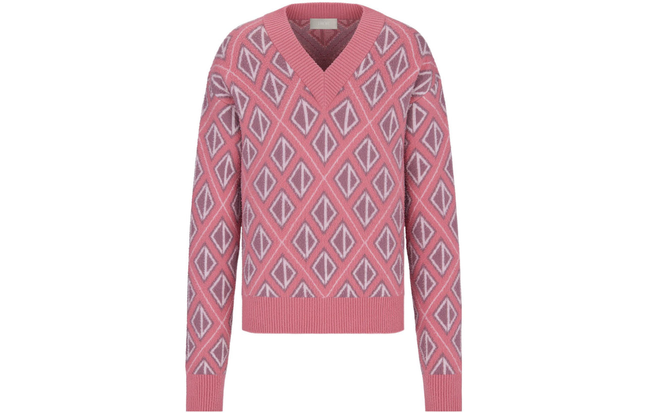 DIOR X Cactus Jack Sweater With Cd Diamond Motif