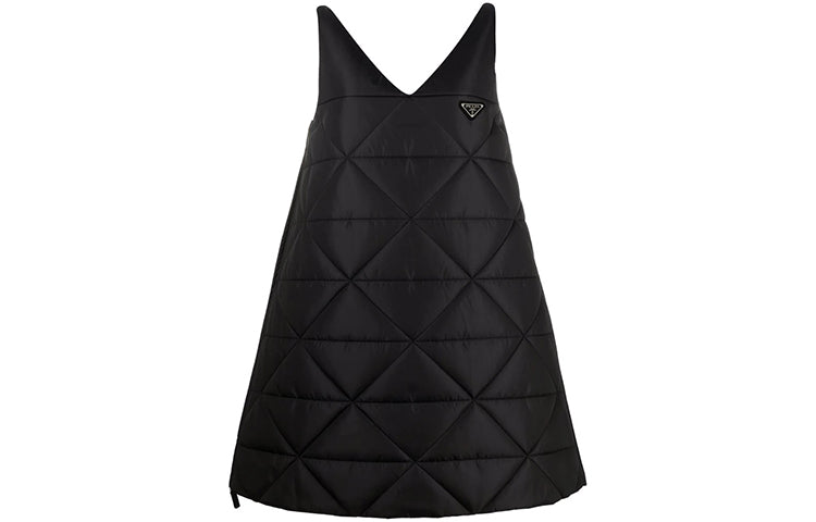 PRADA FW21 Sleeveless Dress Women's Black