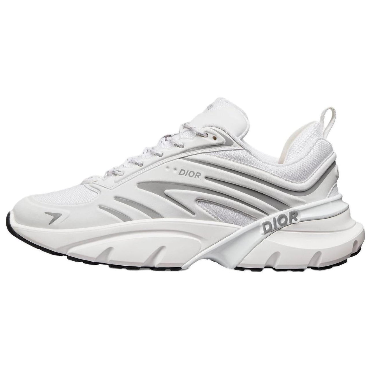 DIOR Low Top Running Shoes Men's White