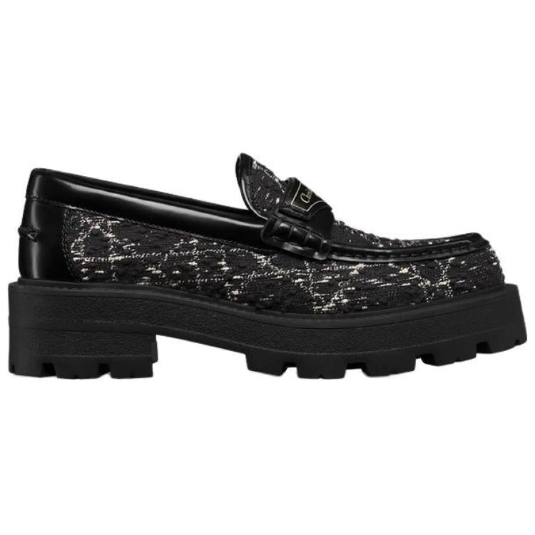 DIOR Boy Loafers 5.5cm Women's Black