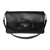 MIU MIU Penny Calfskin Crossbody Bag, Shoulder Bag Women's Black