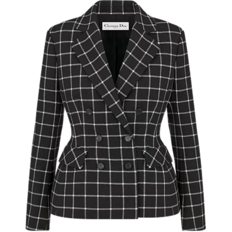 DIOR Business Suits Coats Women's Black
