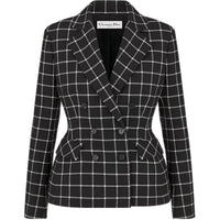 DIOR Business Suits Coats Women's Black