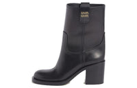 MIU MIU Ankle Boots 7.5cm Women's Black