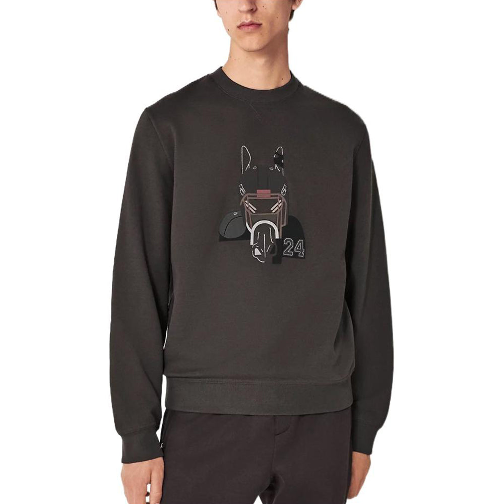HERMES Sweatshirts Men Black