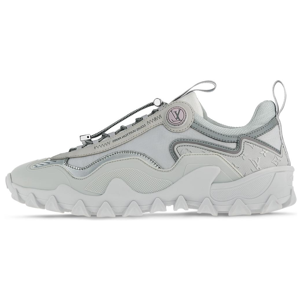 LOUIS VUITTON RUSH Low-Top Casual Shoes Women's Gray