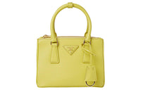 PRADA Galleria Killer Bag Leather Shoulder Bag, Crossbody Bag, Handbag Women's Yellow