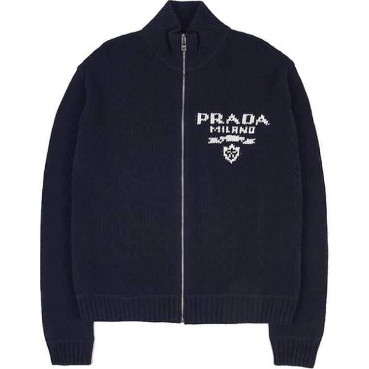 PRADA Cashmere Sweater Men's Marine Blue