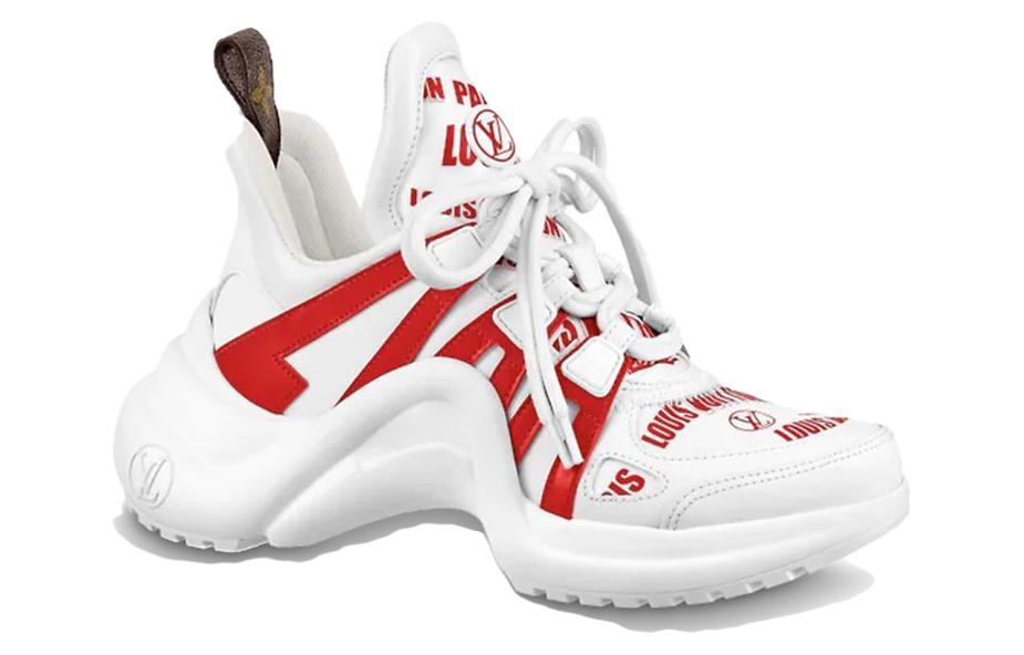 LOUIS VUITTON Lv Archlight Sneakers 'White Red' Women's