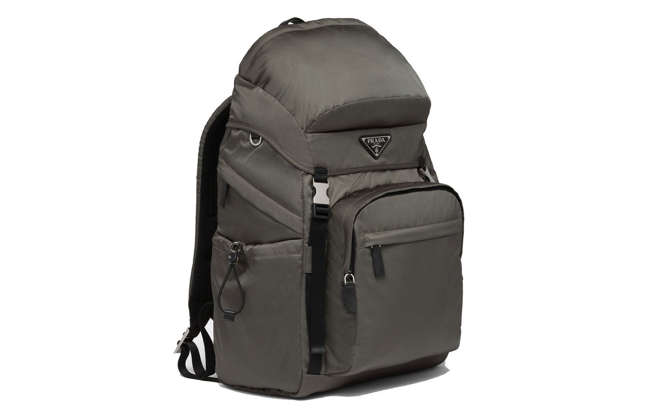 PRADA Fabric Backpack Men's Forest Green