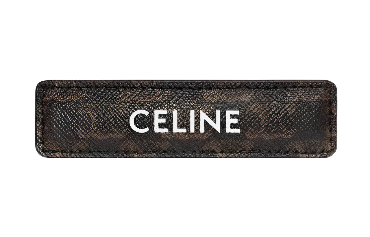 CELINE Hair Clips Women's Black