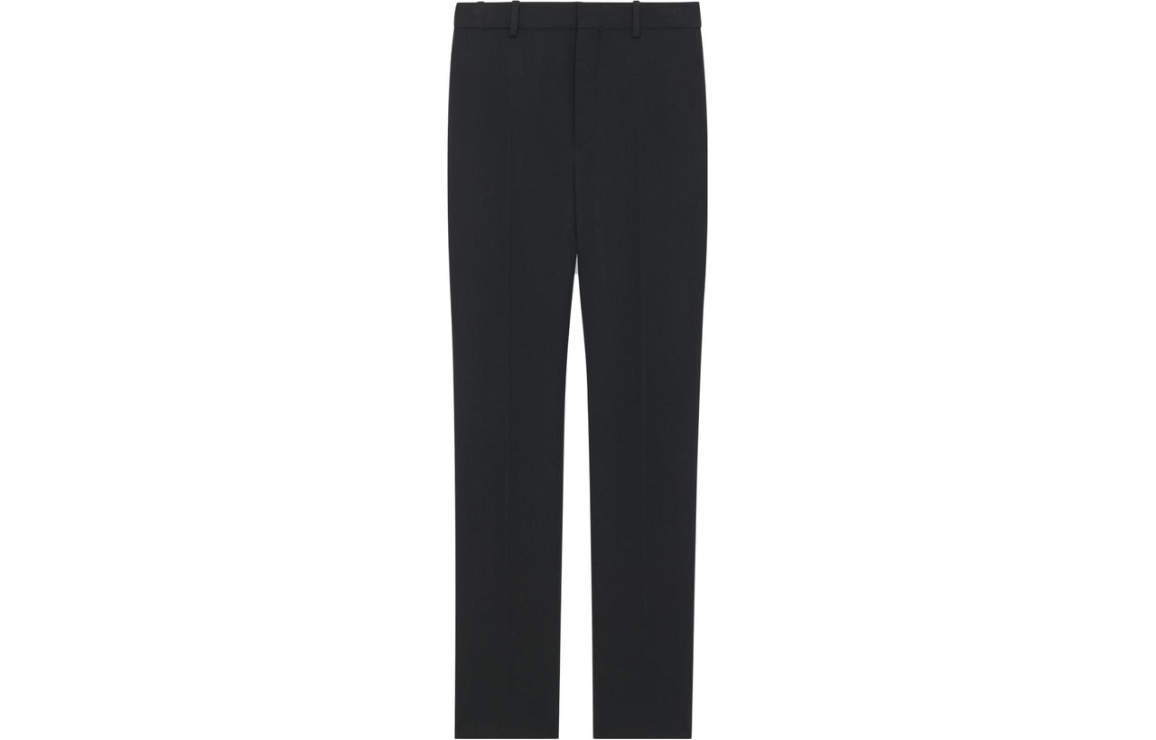 SAINT LAURENT SS23 Suit Trouser Men's Black