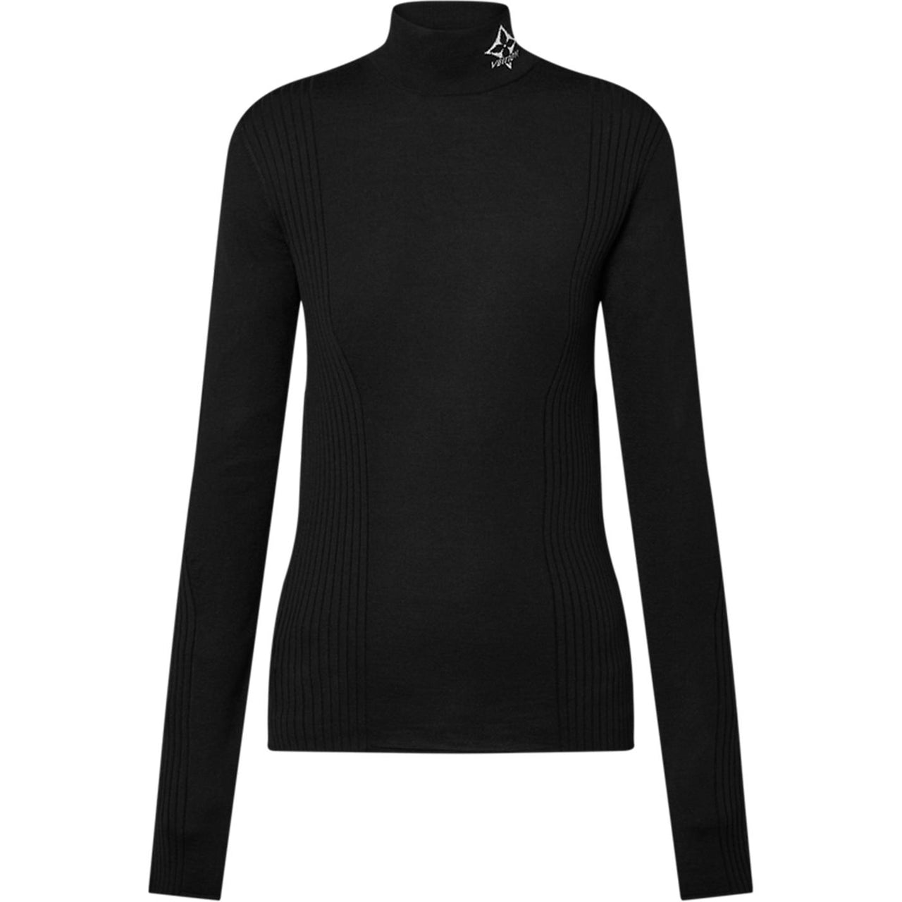 LOUIS VUITTON SKI Skiing Series FW24 Sweater Women's Black