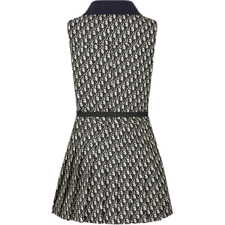DIOR Pleated Short Dress