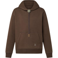 LOUIS VUITTON Embellished Cotton Hoodie