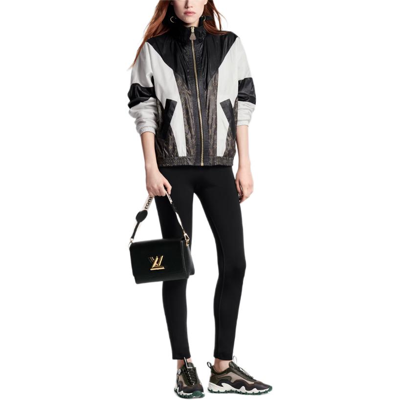 LOUIS VUITTON Sporty Color-Blocked Zip-Up Parka
