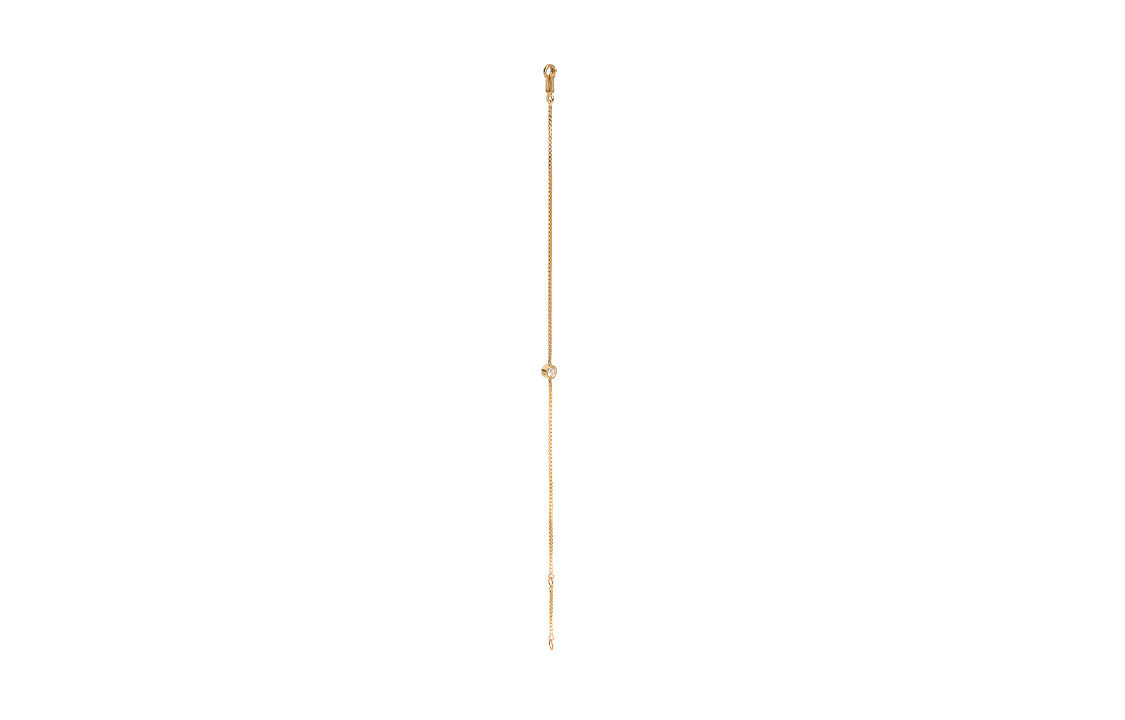 CELINE Sentimental Brillant Bracelet In Yellow Gold And Diamond