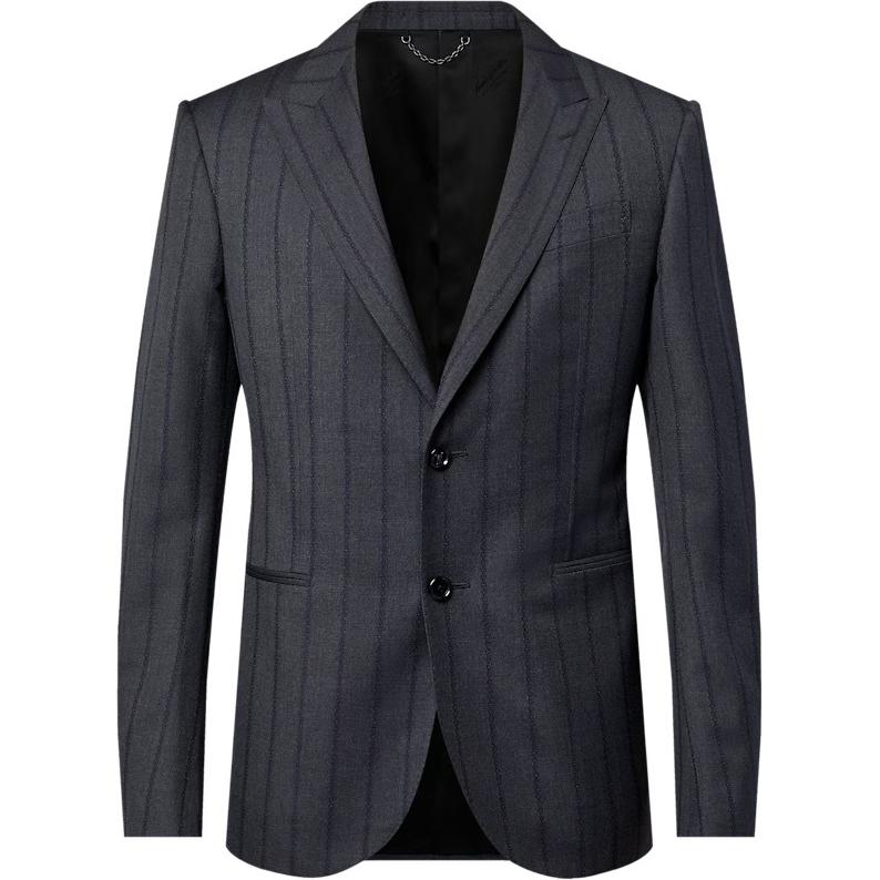 LOUIS VUITTON Single-Breasted Wool Pont Neuf Jacket
