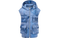 DIOR Kids' Apparel FW22 Vest Boys And Girls Blue Kids'