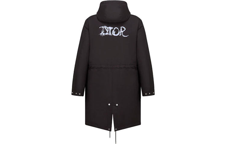 DIOR Quarterly New Products Parka Coats Men Black
