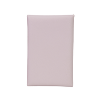 HERMES Calvi Evercolor Calfskin Card Holder Women's 09 MAUVE PALE Dream Purple