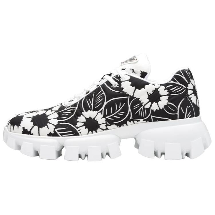 PRADA Casual Shoes Women's Low-Top Black/White