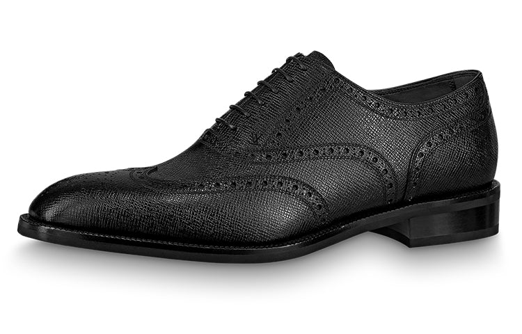 LOUIS VUITTON Graduate Richelieu Shoes 'Black' Women's