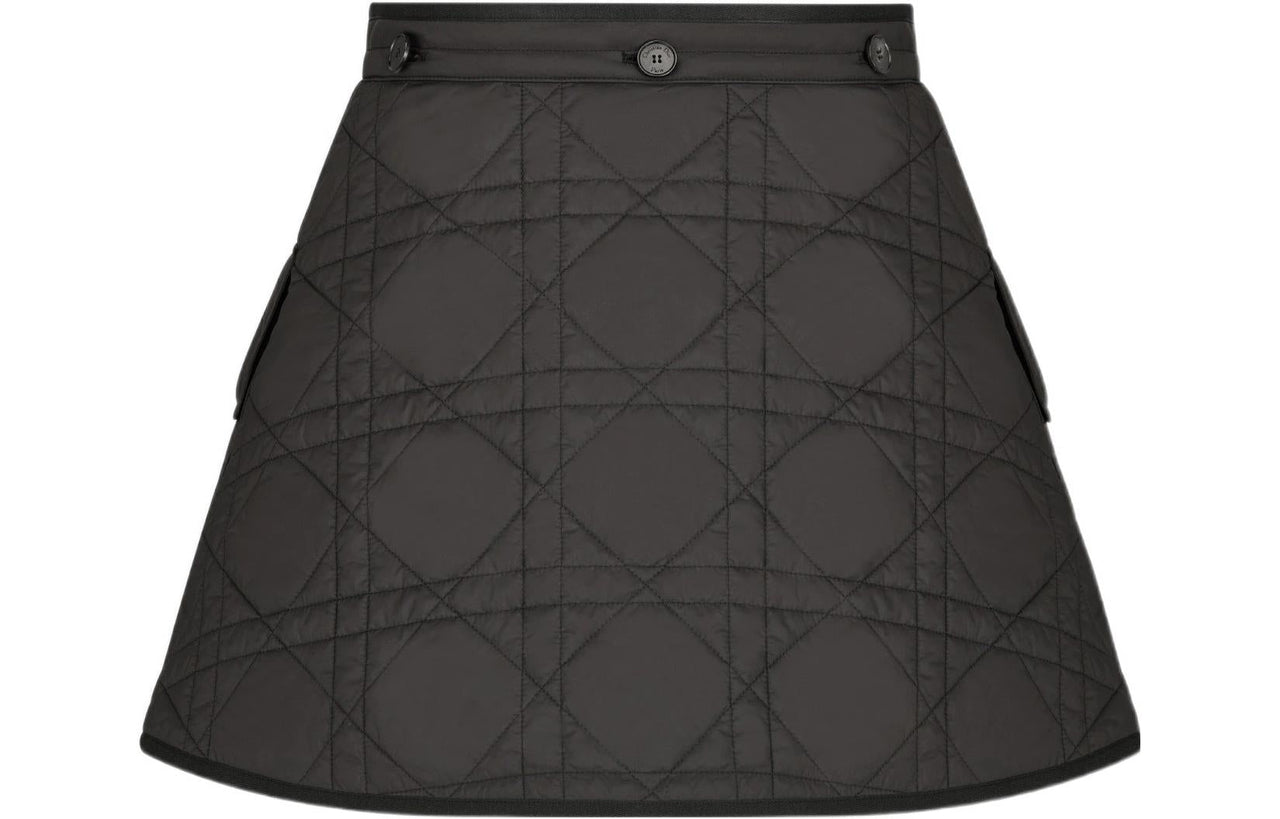 DIOR Belted Cargo Mini Skirt 'Black/Khaki'