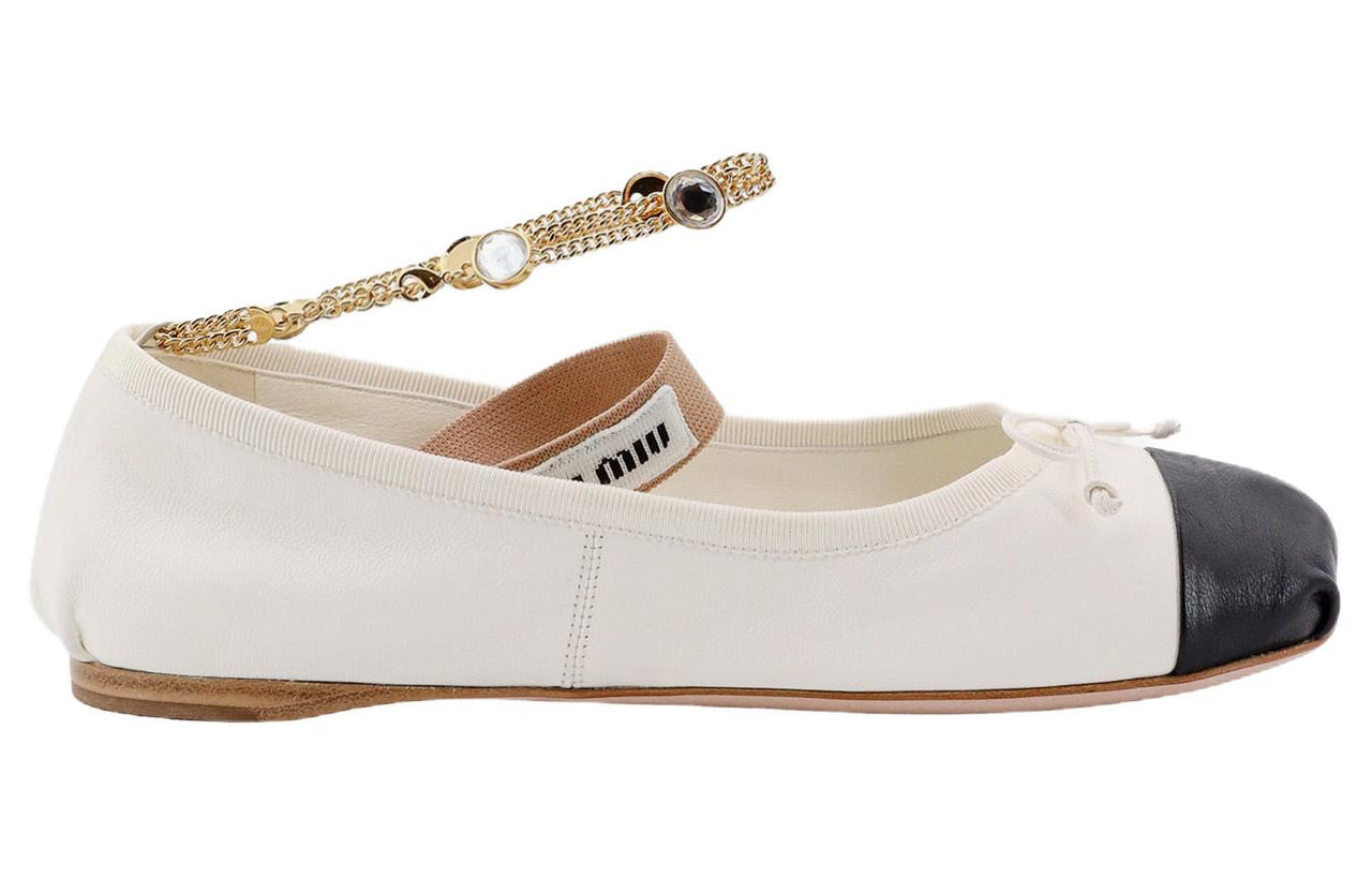 MIU MIU Casual Single Shoes Women's White