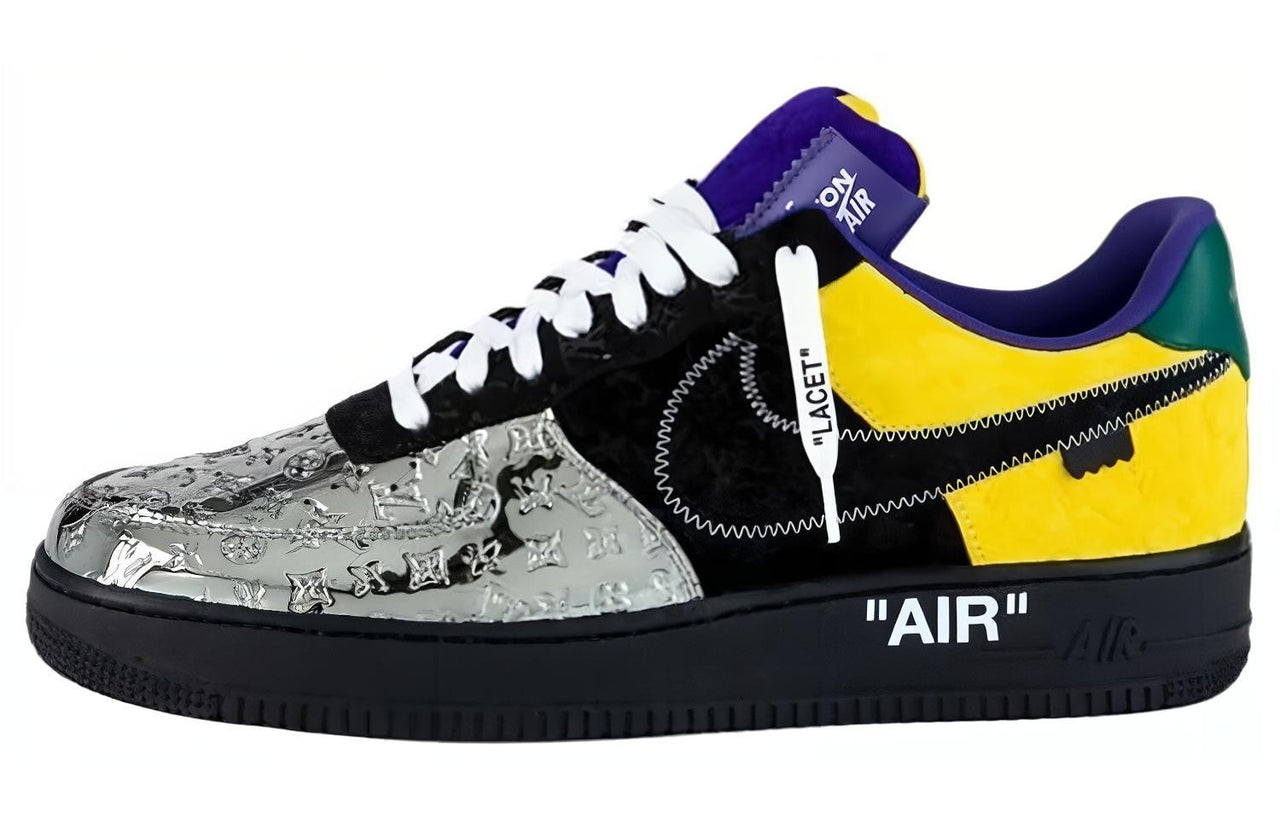 LOUIS VUITTON X LOUIS VUITTON Lv Air Force 1 Low 'Silver Black'