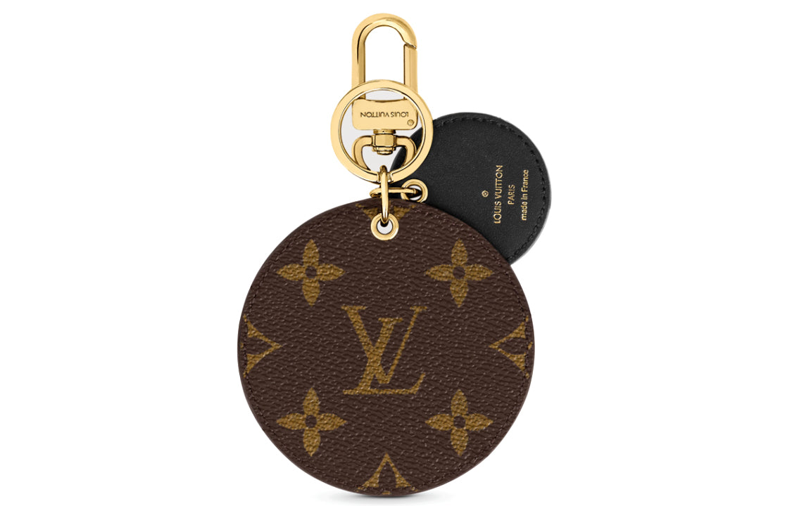 LOUIS VUITTON Monogram Reverse Key Holder And Bag Charm