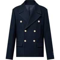 LOUIS VUITTON Cotton-Blend Pea Coat