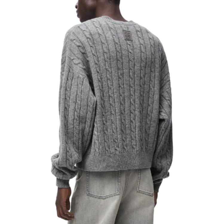 LOEWE Sweaters Men Gray