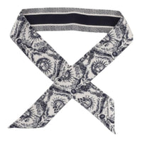 DIOR Silk Silk Scarves Women's Blue