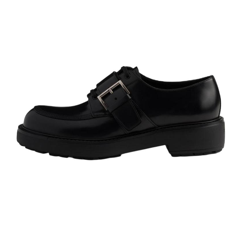 PRADA Casual Shoes 5cm Men's Black