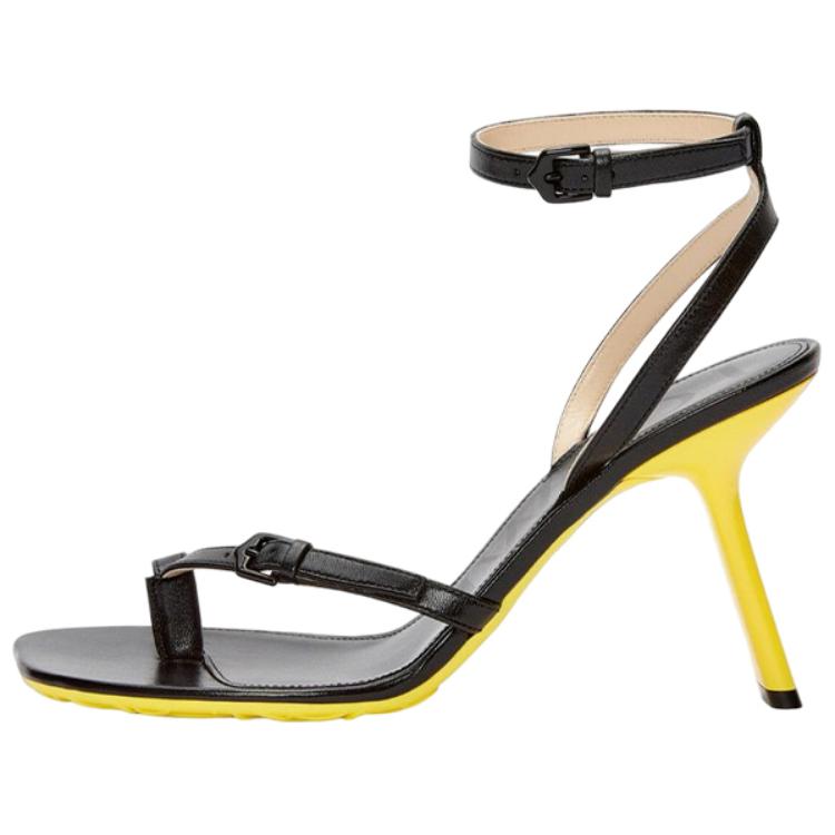 LOEWE Petal One Strap Sandals Women's Yellow