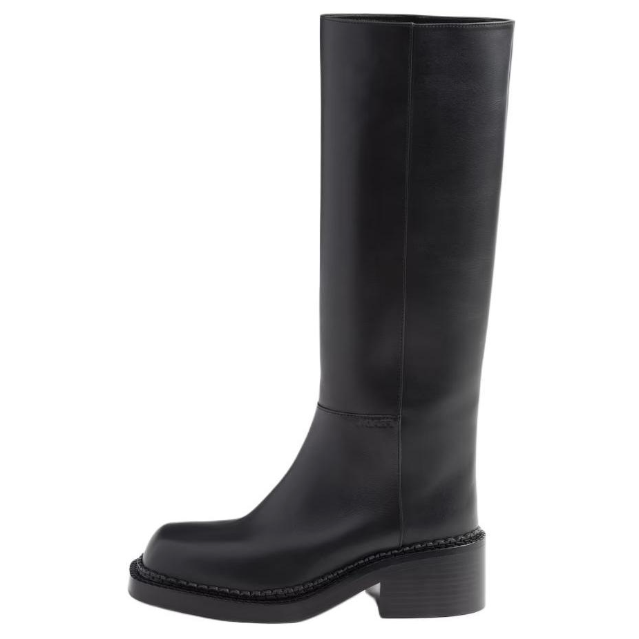 PRADA Knee high Boots 5.5cm Women's Black